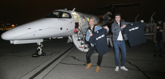 Image du mois : un célèbre duo de dj s’envole avec style !